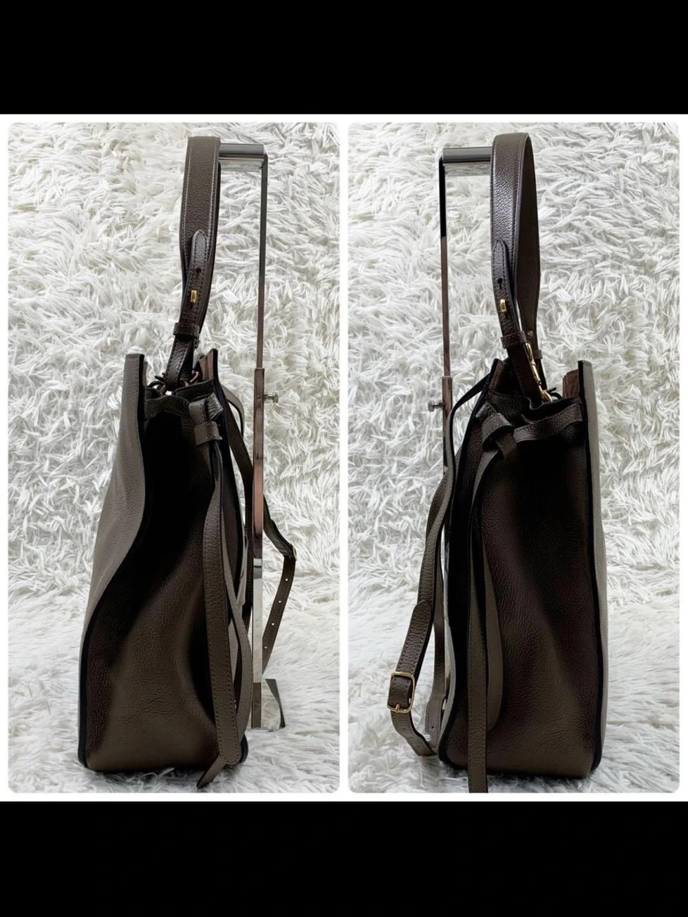 Mulberry Brown Leather Shoulder Bag